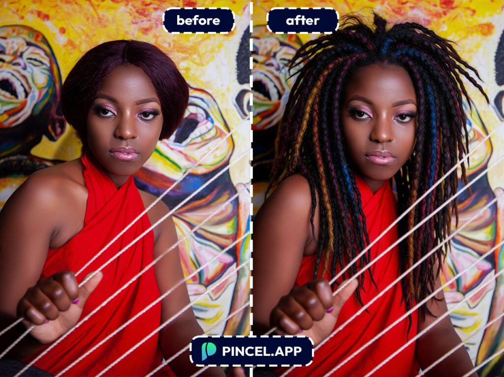 04_before-after-adding-dreadlocks-with-pincel-AI-female-model
