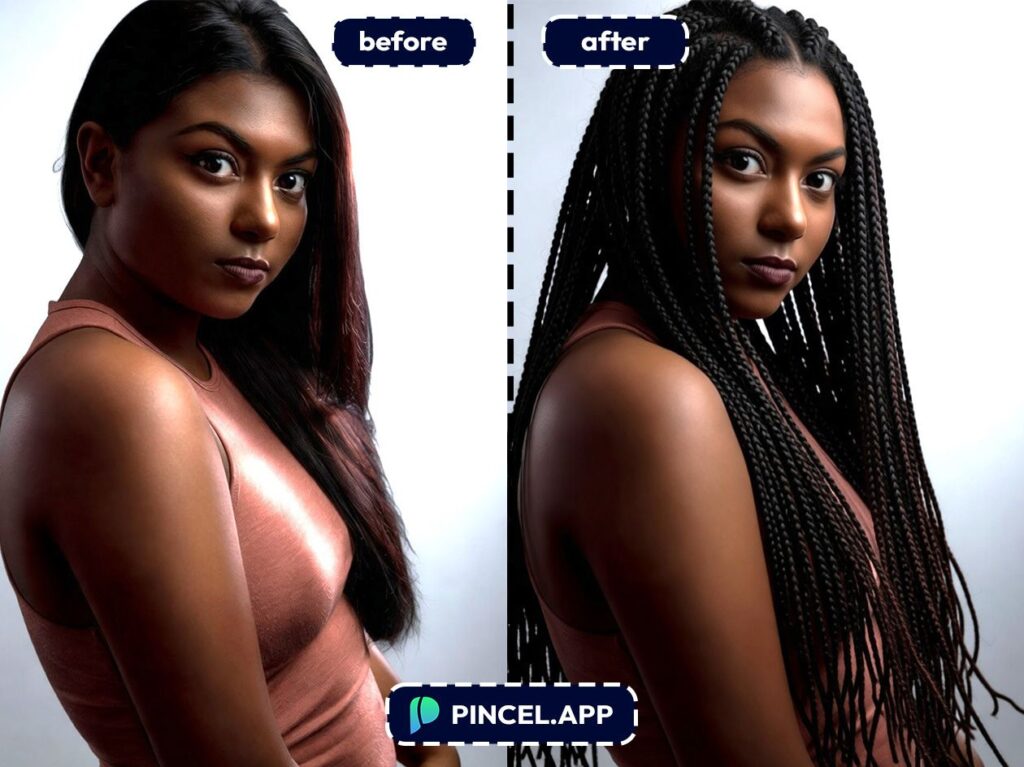 05_before-after-changing-to-dreadlocks-with-pincel-AI-woman-with-dark-hair