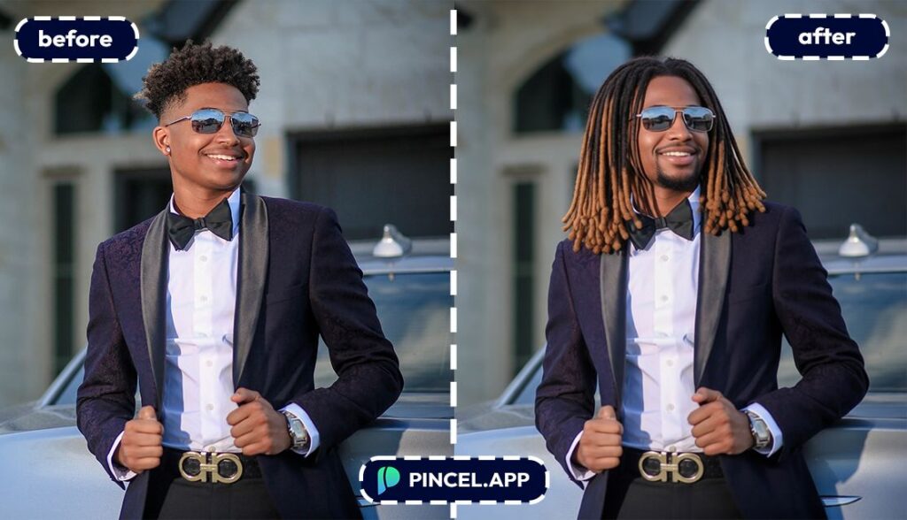 08_before-after-adding-dreadlocks-with-pincel-AI-male-posing-outdoor