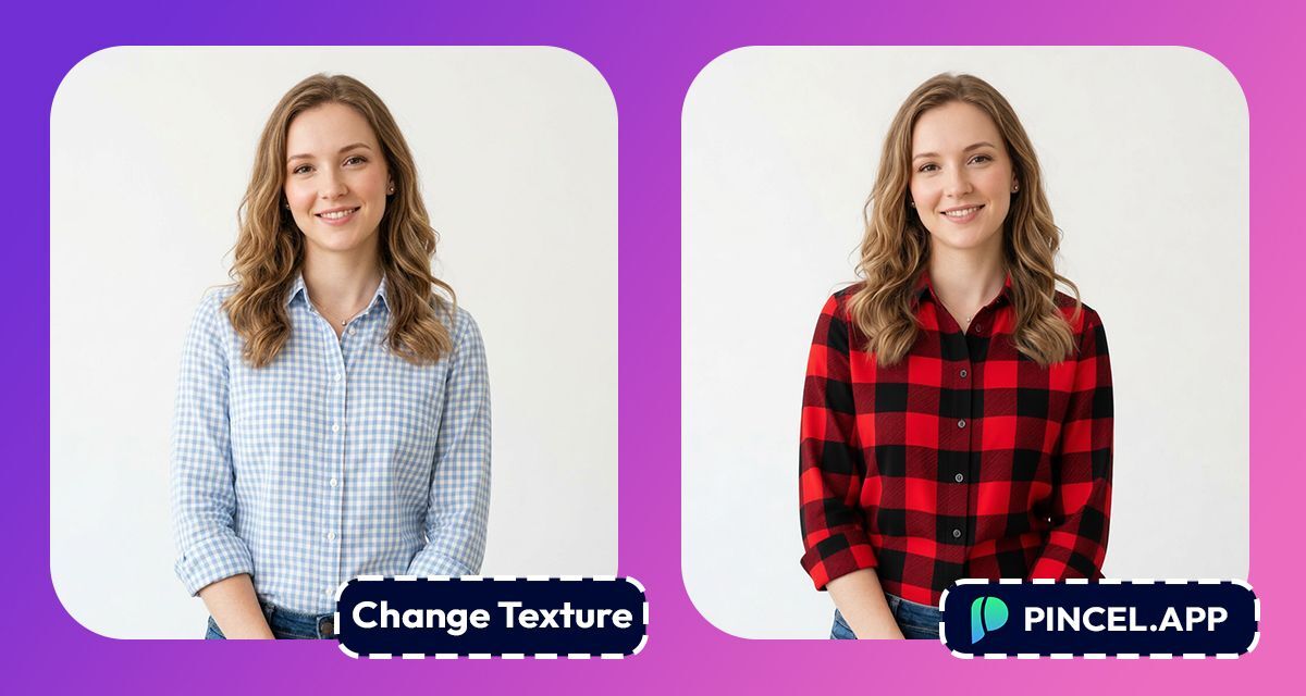 Apply New Texture to Object Using AI