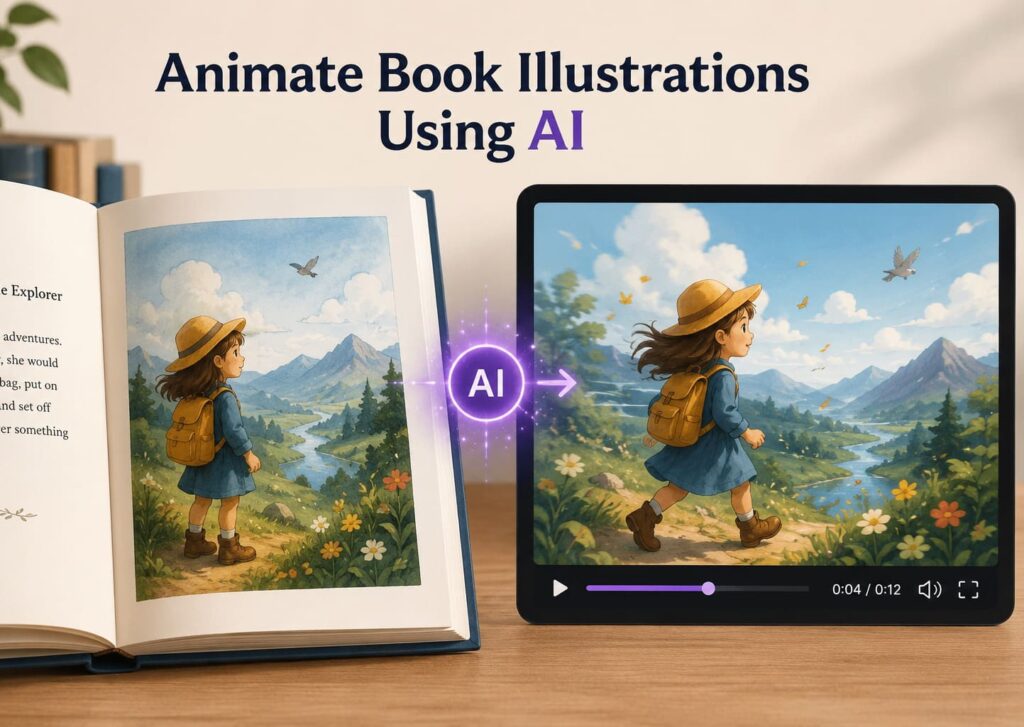 book illustration animator