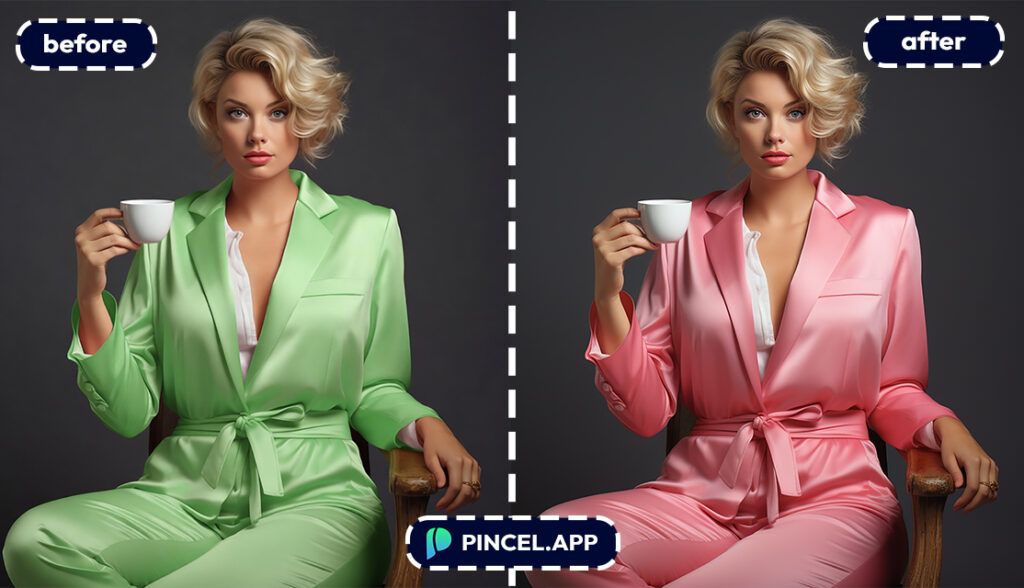 01_before-after-recoloring-image-with-pincel-AI-classy-lady
