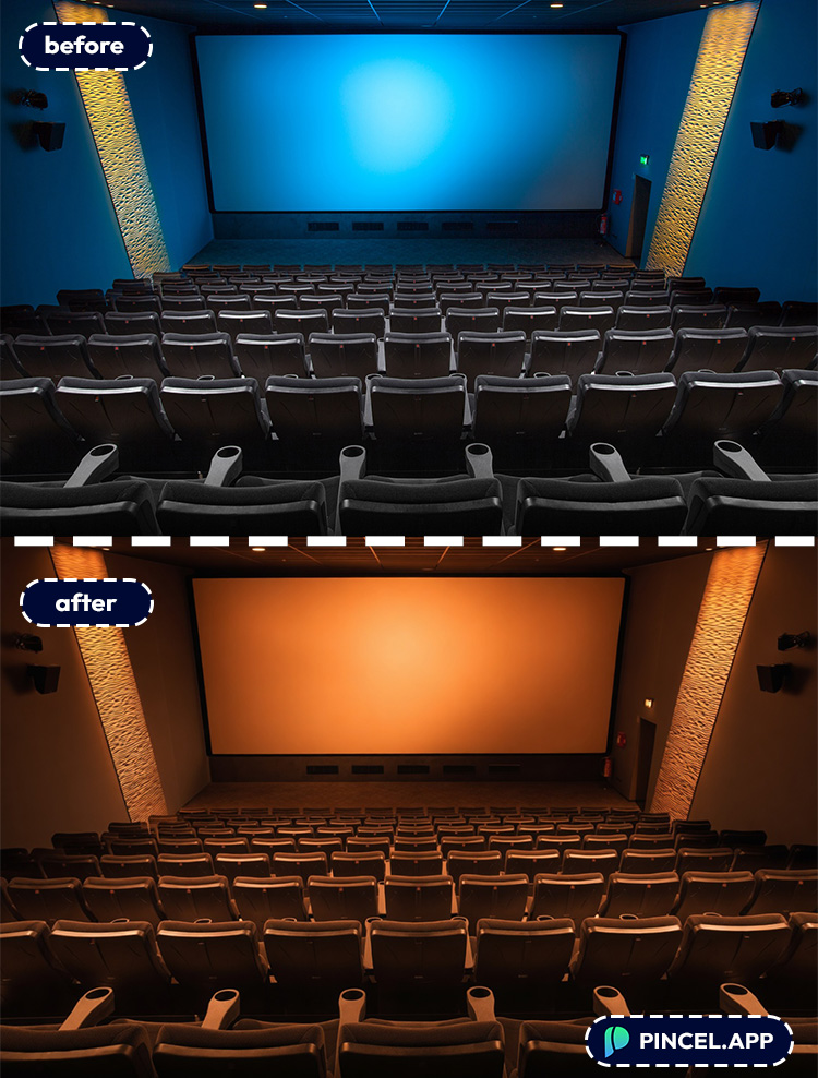 02_before-after-recoloring-image-with-pincel-AI-cinema-hall
