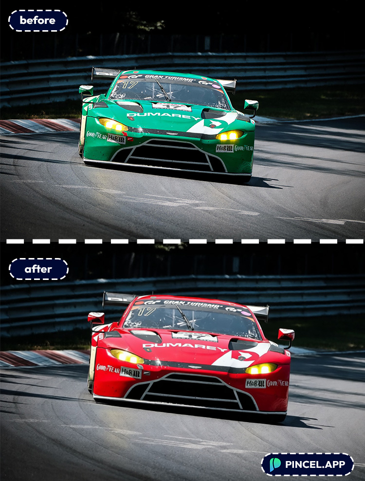06_before-after-recoloring-image-with-pincel-AI-race-car
