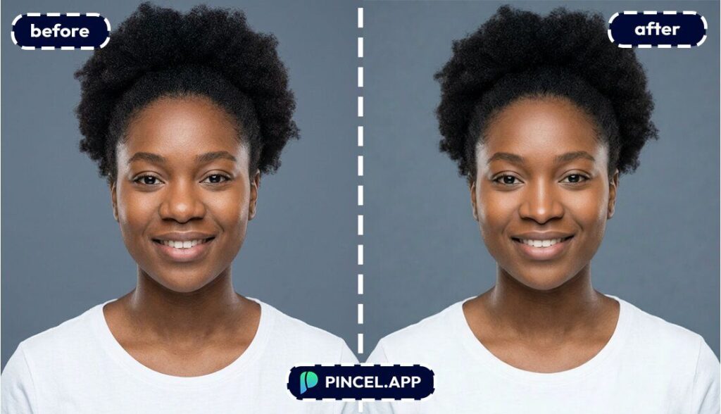 01_before-after-reshaping-nose-with-pincel-AI-black-woman
