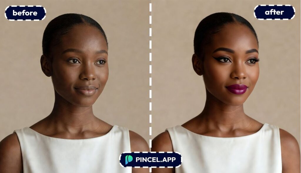 05_before-after-creating-bridal-look-with-pincel-AI-black-woman-side-view
