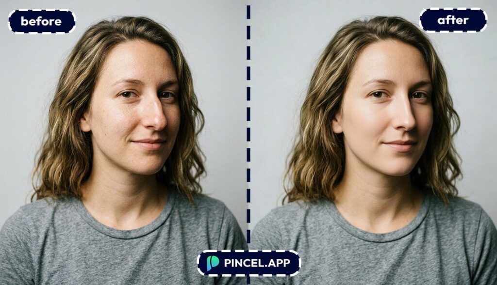 05_before-after-refining-nose-shape-with-pincel-AI-white-woman
