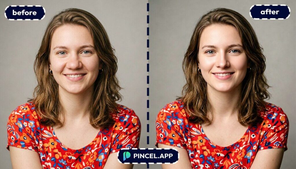 06_before-after-enhancing-nose-shape-with-pincel-AI-smiling-woman
