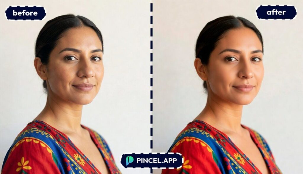 07_before-after-reshaping-nose-with-pincel-AI-latina-woman

