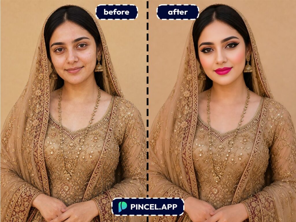 07_before-after-creating-bridal-look-with-pincel-AI-smiling-asian-woman
