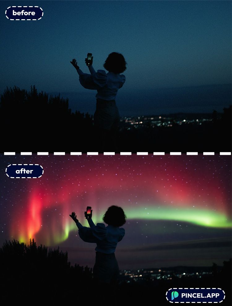 09_before-after-creating-aurora-nightscape-with-pincel-AI-looking-at-night-sky
