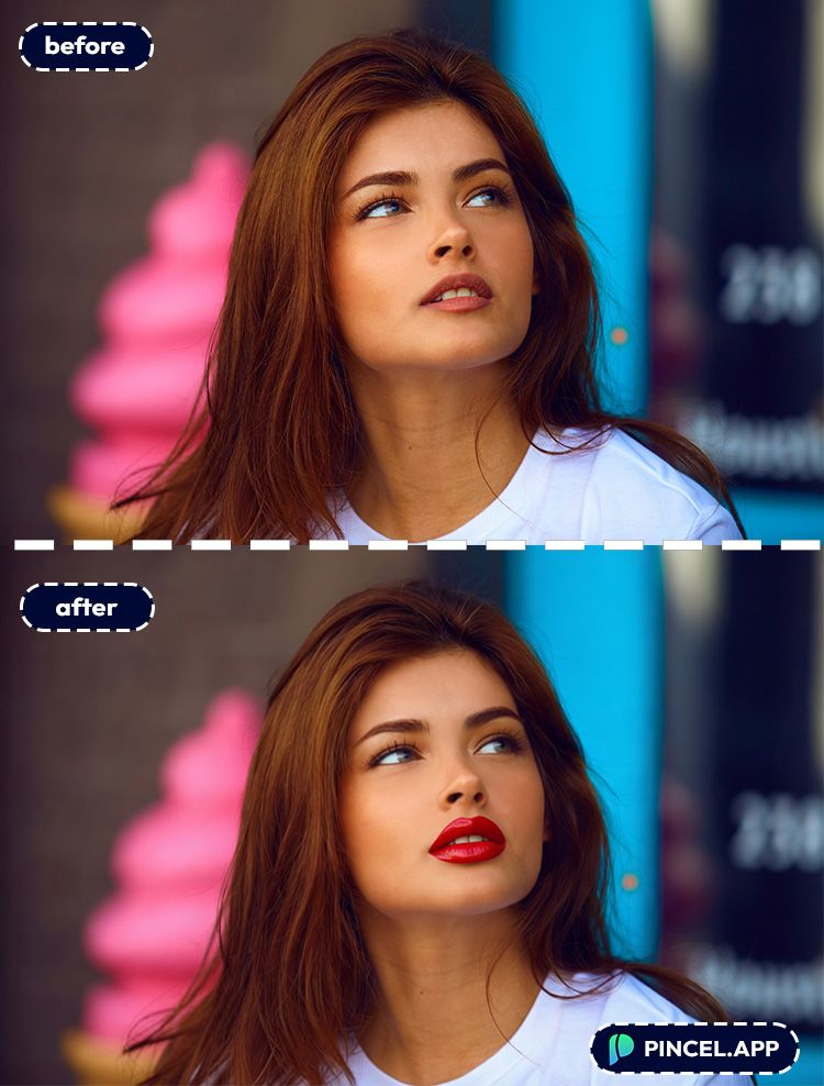 09_before-after-enhancing-lip-volume-with-pincel-AI-teen-candid-outdoor
