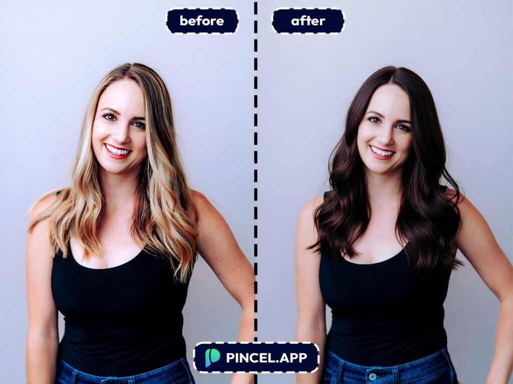 12_before-after-changing-hair-to-black-with-pincel-AI-woman-indoor

