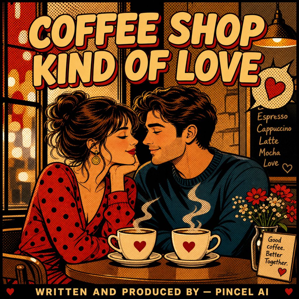 01_creating-wedding-song-cover-with-pincel-AI-coffee-shop-kind-of-love
