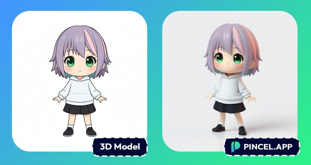 Convert Image Into 3D Model With AI